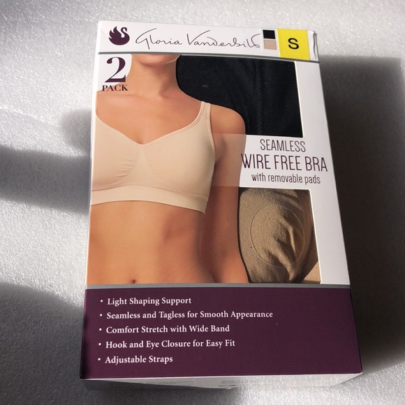 Gloria Vanderbilt Other - Gloria Vanderbilt seamless wire free Bra -small-2